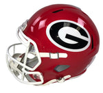 Nick Chubb Signed Georgia Bulldogs Riddell Speed Full Size Replica Helmet - BAS