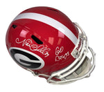 Nick Chubb Signed Georgia Bulldogs Riddell Speed F/S Rep Helmet w/Go Dawgs! -BAS