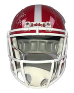 Nick Chubb Signed Georgia Bulldogs Riddell Speed F/S Rep Helmet w/Go Dawgs! -BAS