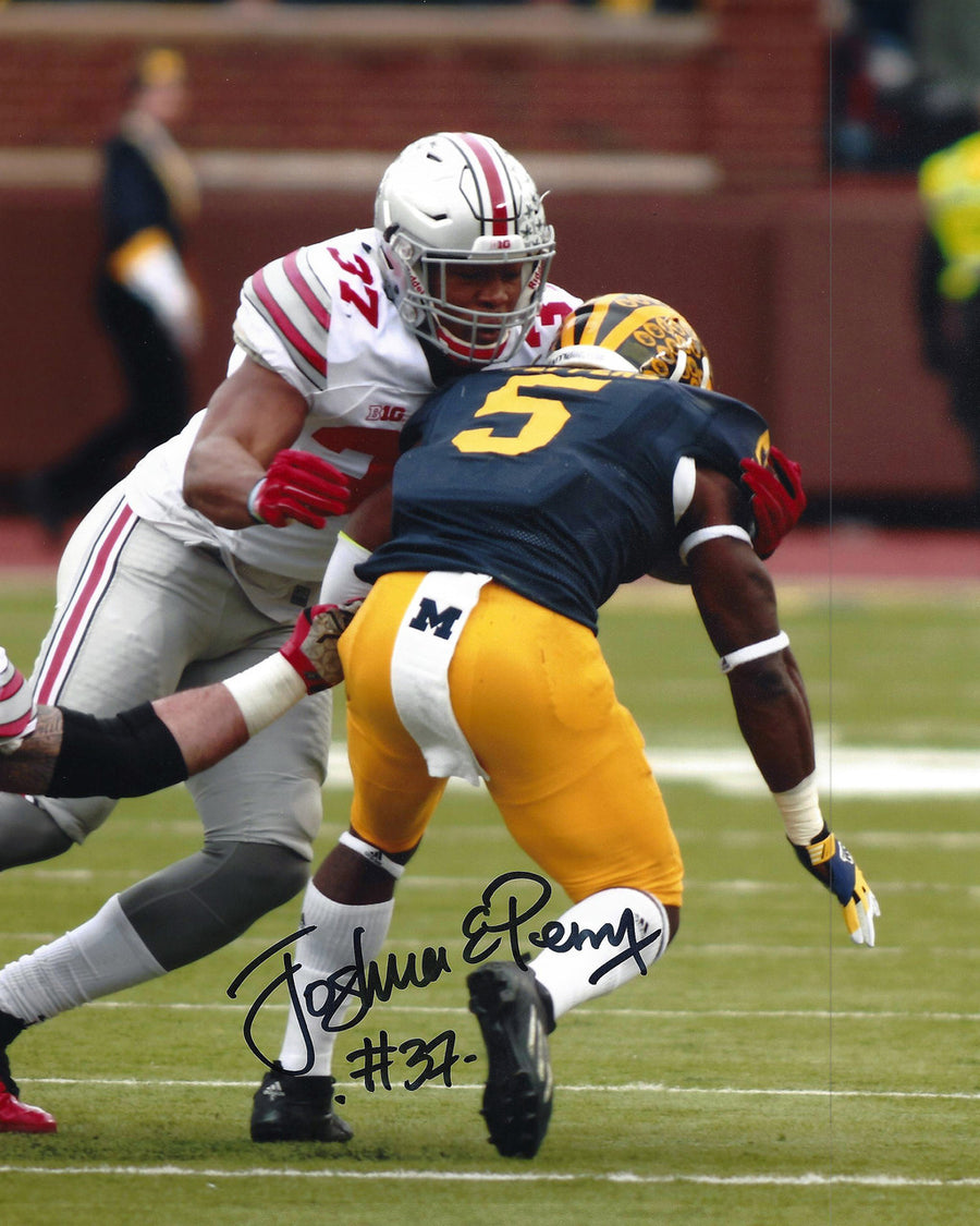 Joshua Perry OSU 8-1 8x10 Autographed Photo - Certified Authentic