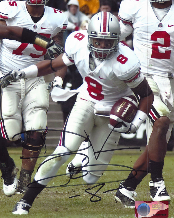 DeVier Posey OSU 8-12 8x10 Autographed Photo - Certified Authentic