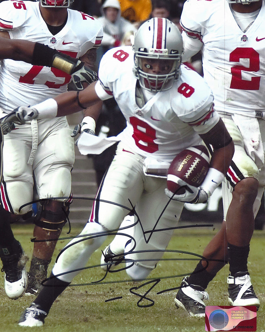 DeVier Posey OSU 8-12 8x10 Autographed Photo - Certified Authentic
