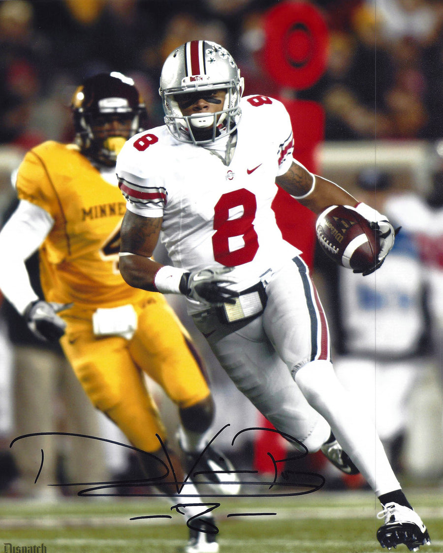 DeVier Posey OSU 8-13 8x10 Autographed Photo - Certified Authentic