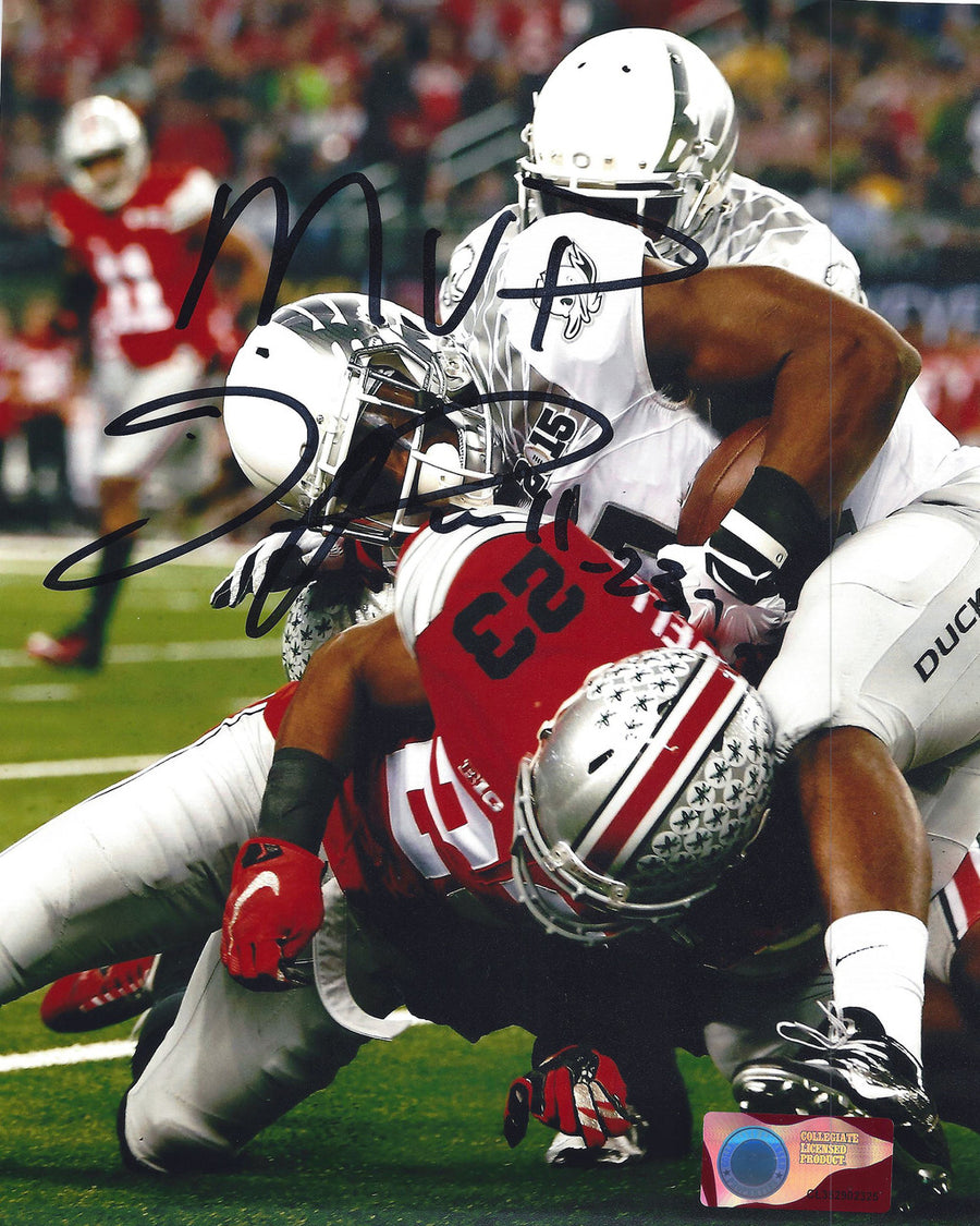 Tyvis Powell OSU 8-3 8x10 Autographed Photo - Certified Authentic