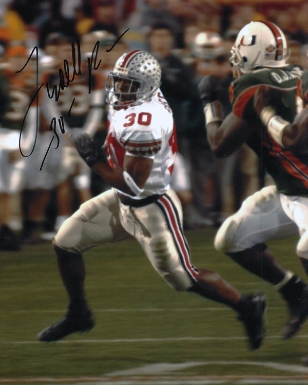 Lydell Ross OSU 8-2 8x10 Autographed Photo - Certified Authentic