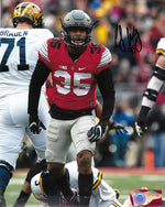 Chris Worley 8-1 8x10 Autographed Photo - Certified Authentic