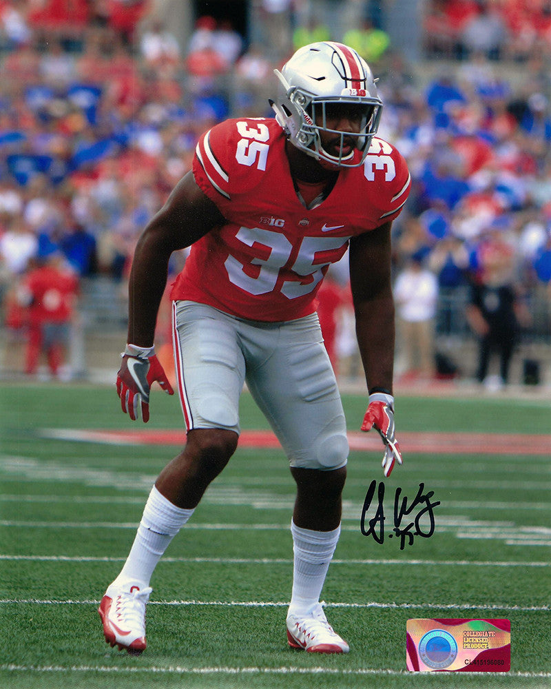 Chris Worley Jr 8-2 8x10 Autographed Photo - Certified Authentic