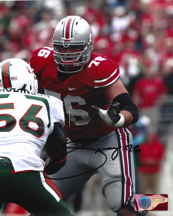 JB Shugart OSU 8-1 8x10 Autographed Photo - Certified Authentic