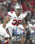 Austin Spittler OSU 8-1 8x10 Autographed Photo - Certified Authentic