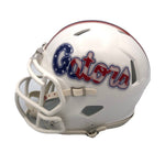 Steve Spurrier Signed Riddell Speed Stars and Stripes Mini Helmet - Beckett