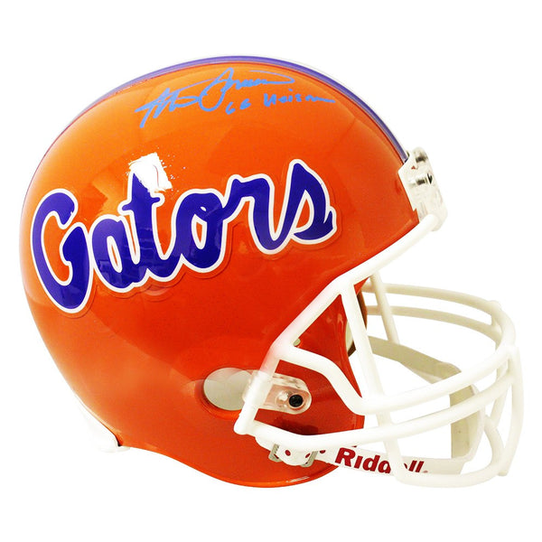 Steve Spurrier UF Gators Signed Riddell Rep Helmet w/ 66 Heisman - JSA