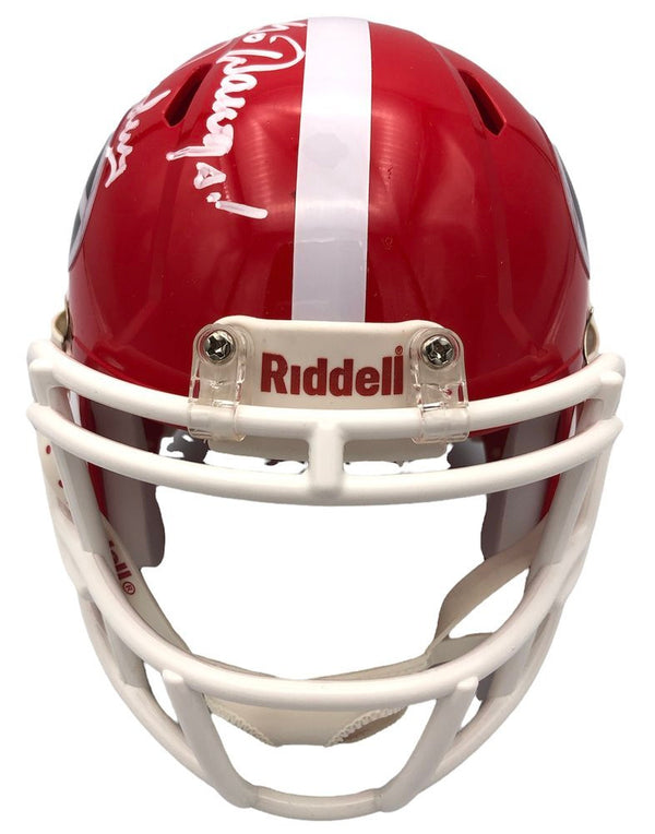 Vince Dooley Signed Georgia Bulldogs Riddell Speed Rep F/S Helmet w/ Insc- JSA
